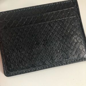 Gucci Python Cardholder
